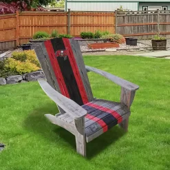 Kirklands Home Outdoor Seating|Tampa Bay Buccaneers Adirondack Outdoor Chair Brown