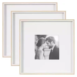 Kirklands Home Gallery Wall Frames|Tan & White Gibson 3-pc. Gallery Wall Frame Set
