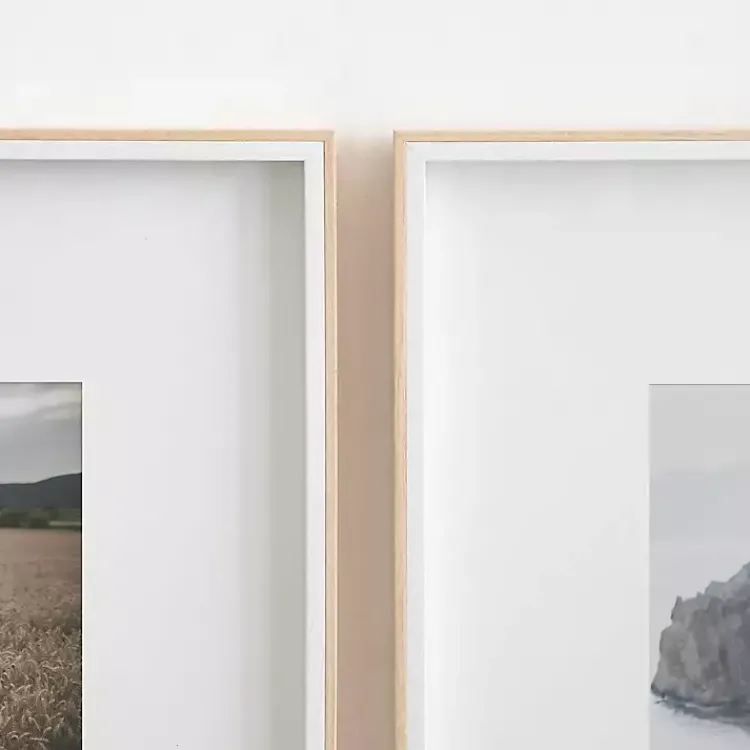 Kirklands Home Gallery Wall Frames|Tan & White Gibson 3-pc. Gallery Wall Frame Set