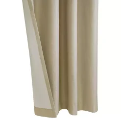 Kirklands Home Curtains & Drapes|Newberry Blackout Curtain Panel, 84 in. Tan