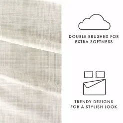 Kirklands Home Bed Sheets|Soft Thatch 3-pc. Twin Sheet Set Tan