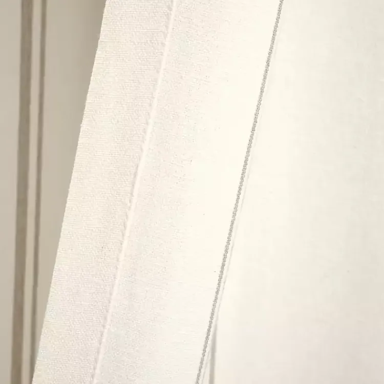 Kirklands Home Curtains & Drapes|Stripe Farmhouse Curtain Panel Set, 95 in. Tan