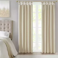 Kirklands Home Curtains & Drapes|Total Blackout Curtain Panel, 84 in. Tan
