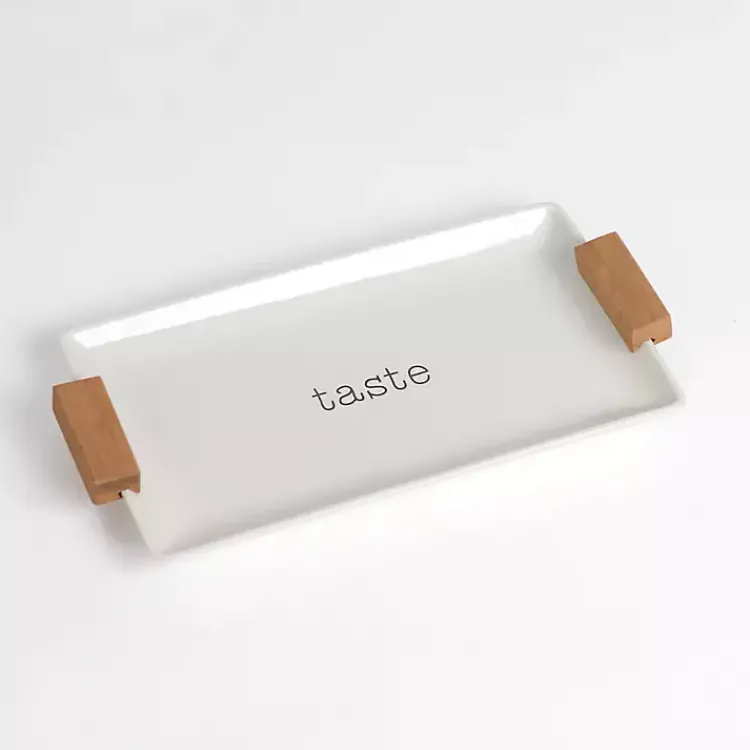 Kirklands Home Serving & Entertaining|Taste Acacia Wood Serving Tray