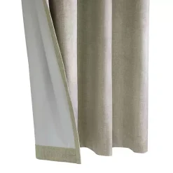 Kirklands Home Curtains & Drapes|Taupe Paris Velvet Blackout Curtain Panel, 63 in. Tan