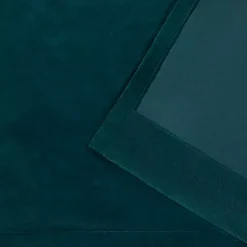 Kirklands Home Curtains & Drapes|Teal Heavyweight Velvet Curtain Panel Set, 84 in.