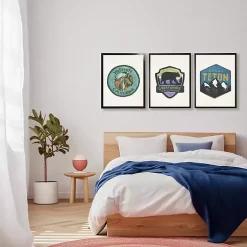 Kirklands Home Framed Art|Teal Yosemite Framed Art Print