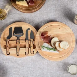 Kirklands Home Serving & Entertaining|Tennessee Tis Cheese Board and Tool Set Tan
