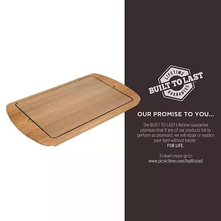 Kirklands Home Serving & Entertaining|Texas A&M Aggies Wood and Glass Serving Board