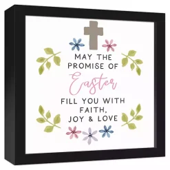 Online The Promise of Easter Framed Canvas Print Easter Decorations