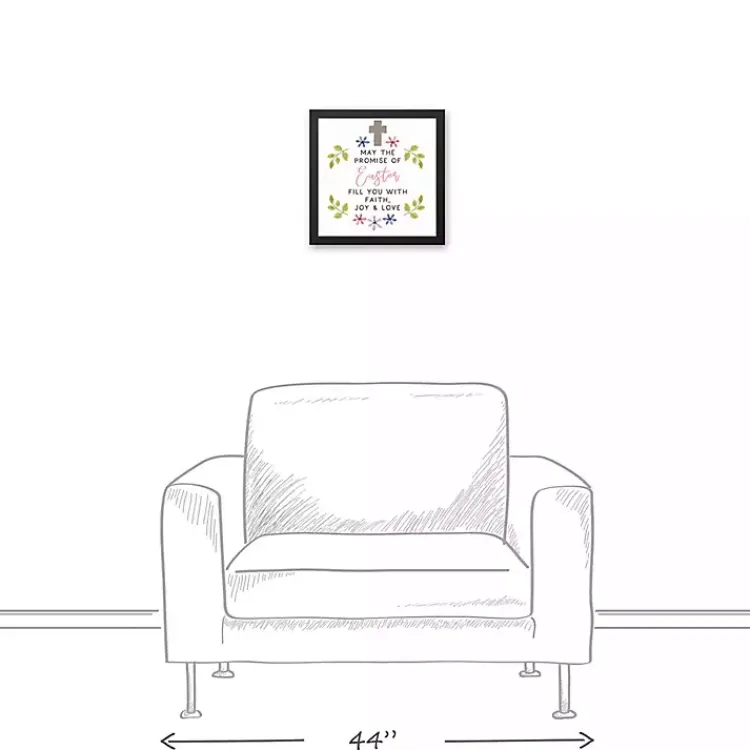Online The Promise of Easter Framed Canvas Print Easter Decorations