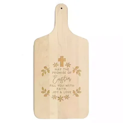New The Promise of Easter Maple Cutting Board Easter Decorations