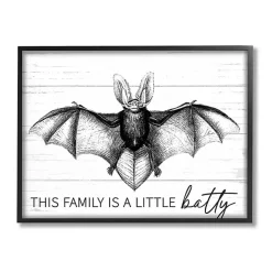This Family is a Little Batty Wall Plaque Halloween