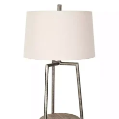 Kirklands Home Floor Lamps|3-Tier Shelf Floor Lamp White