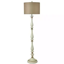 Kirklands Home Floor Lamps|Traditional Marseilles Floor Lamp Tan
