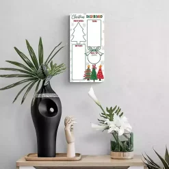 Traditional Wonderland Dashboard Dry Erase Board Christmas Art & Wall Decor