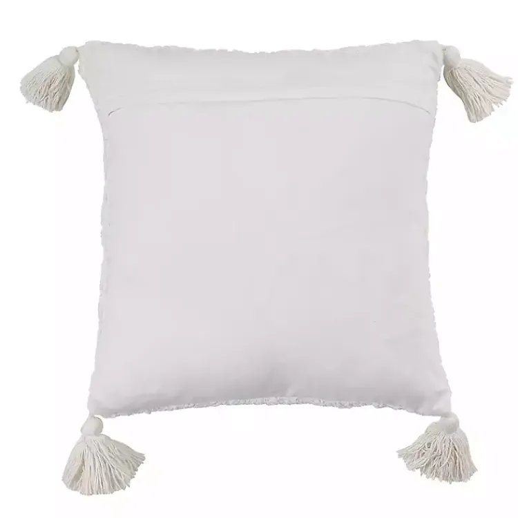 Hot Tufted Diamond with Tassels Throw Pillow Pillows