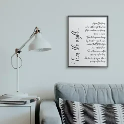 Twas the Night Framed Wall Plaque Christmas Art & Wall Decor