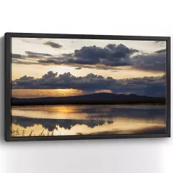 Kirklands Home Framed Art|Twilight Symphony Framed Giclee Canvas Art Print