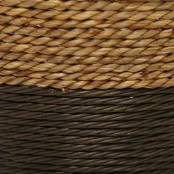 Sale Two-Toned Natural Seagrass Floor Vase, 21 in. Vases