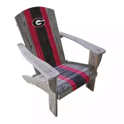 Kirklands Home Outdoor Seating|University of Georgia Adirondack Outdoor Chair Brown