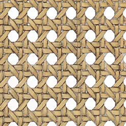 Kirklands Home Benches & Ottomans|Upholstered Cane Martha Stewart Isla Bench Tan