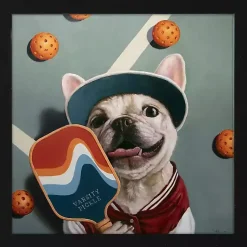 Kirklands Home Framed Art|Varsity Pickle Framed Art Print Multi