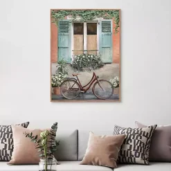 Kirklands Home Framed Art|Velo de Montpellier Framed Canvas Art Print