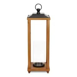 Best Vivora Wooden Open Lantern, 24 in. Lanterns