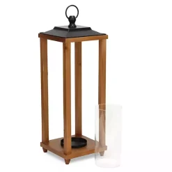 Best Vivora Wooden Open Lantern, 24 in. Lanterns