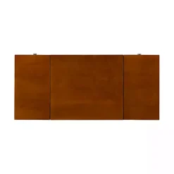 Kirklands Home Dressers & Chests|Walnut Viola Flip-Top 2-pc. Vanity Set Brown