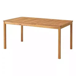 Kirklands Home Outdoor Sets|Warm Acacia Wood Slatted 5-pc. Outdoor Dining Set