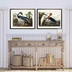 Kirklands Home Framed Art|Water Birds Framed Art Prints, Set of 2 Multi