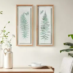 Kirklands Home Framed Art|Watercolor Ferns 2-pc. Framed Wall Art