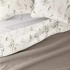 Kirklands Home Quilts|Watercolor Leaves Reversible 2-pc. Twin Quilt Set