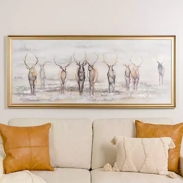 Kirklands Home Framed Art|Watercolor Wildlife Framed Art Print