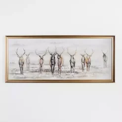 Kirklands Home Framed Art|Watercolor Wildlife Framed Art Print