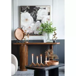 Sale Wavy Wood Taper Candle Runner Candle Holders