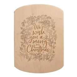 Sale We Wish You a Merry Christmas Oval Serving Board Christmas Dining & Entertaining