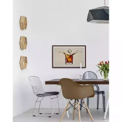 Kirklands Home Framed Art|Whiskey Splash Framed Wall Art