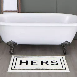 Kirklands Home Bathroom Rugs|& Black White