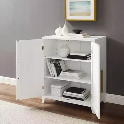 Kirklands Home Cabinets & Sideboards|& Gold Storage Cabinet White