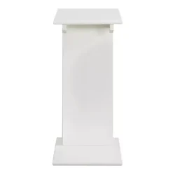Kirklands Home Accent & End Tables|Accent Table with Magazine Holder White
