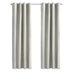 Kirklands Home Curtains & Drapes|Alpine Blackout Curtain Panel, 108 in. White