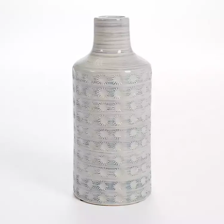 Best White and Blue Starburst Porcelain Vase Vases