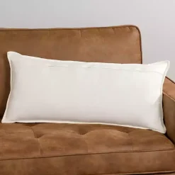 and Red Believe Lumbar Pillow Pillows