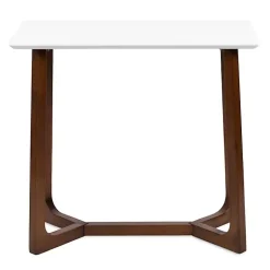 Kirklands Home Console Tables|and Walnut Olivia Console Table White