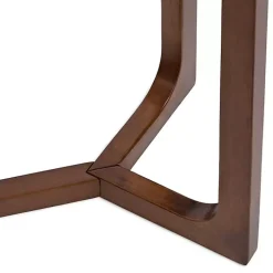 Kirklands Home Console Tables|and Walnut Olivia Console Table White