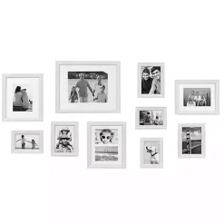 Kirklands Home Gallery Wall Frames|White Bordeaux 10-pc. Gallery Wall Frame Set