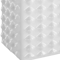 Kirklands Home Table Lamps|Ceramic Diamond Textured Table Lamp White